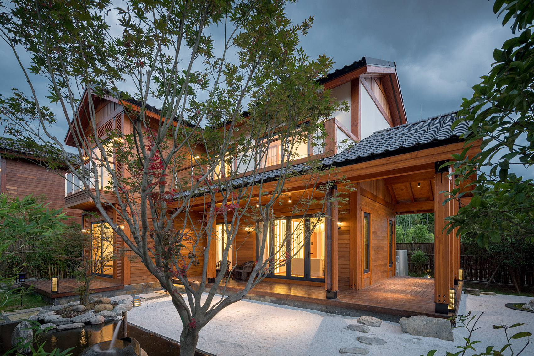 木结构住宅建筑与暖通系统设计