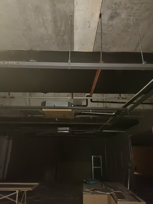 大金空调厂区工程施工细节