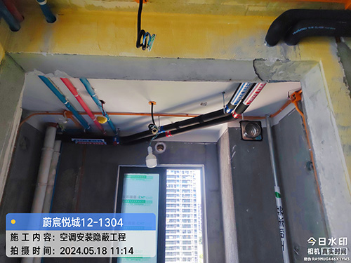 杭州临安特灵空调工程施工