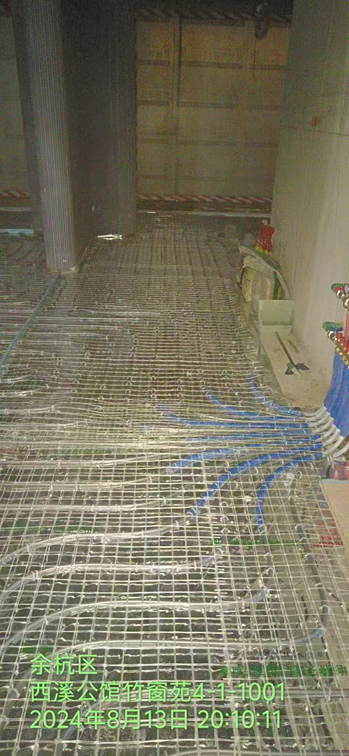 大平层水地暖工程案例