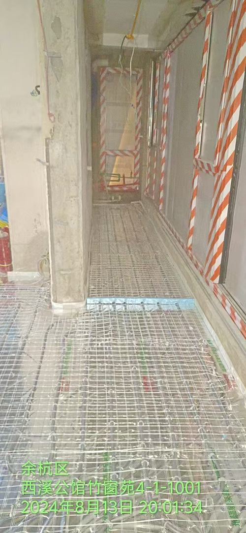 杭州西溪公馆暖通工程现场