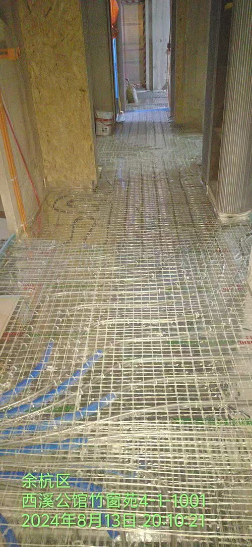 特灵空调地暖二合一地暖工程