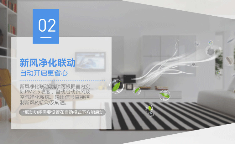 霍尼韦尔中央新风与住宅空调联动系统
