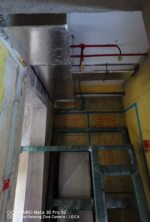 白垤里全空气管道安装