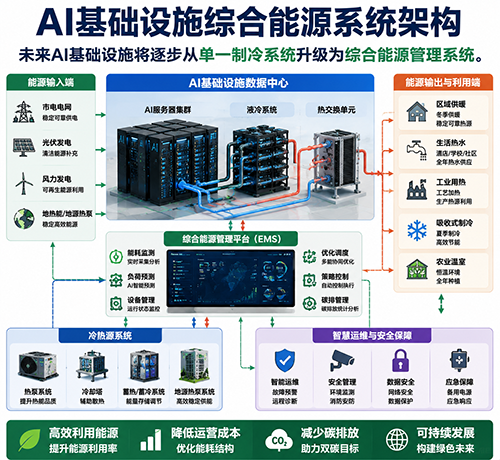 AI基础设施综合能源系统架构