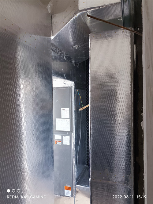 常州住宅全空气系统施工现场