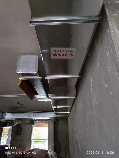 常州住宅全空气系统风管施工