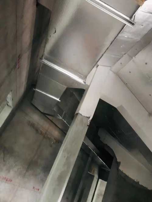 杭州西湖高尔夫全空气系统风管施工