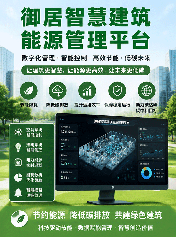 御居智慧建筑能源管理平台｜建筑能源数字化管理与节能优化系统
